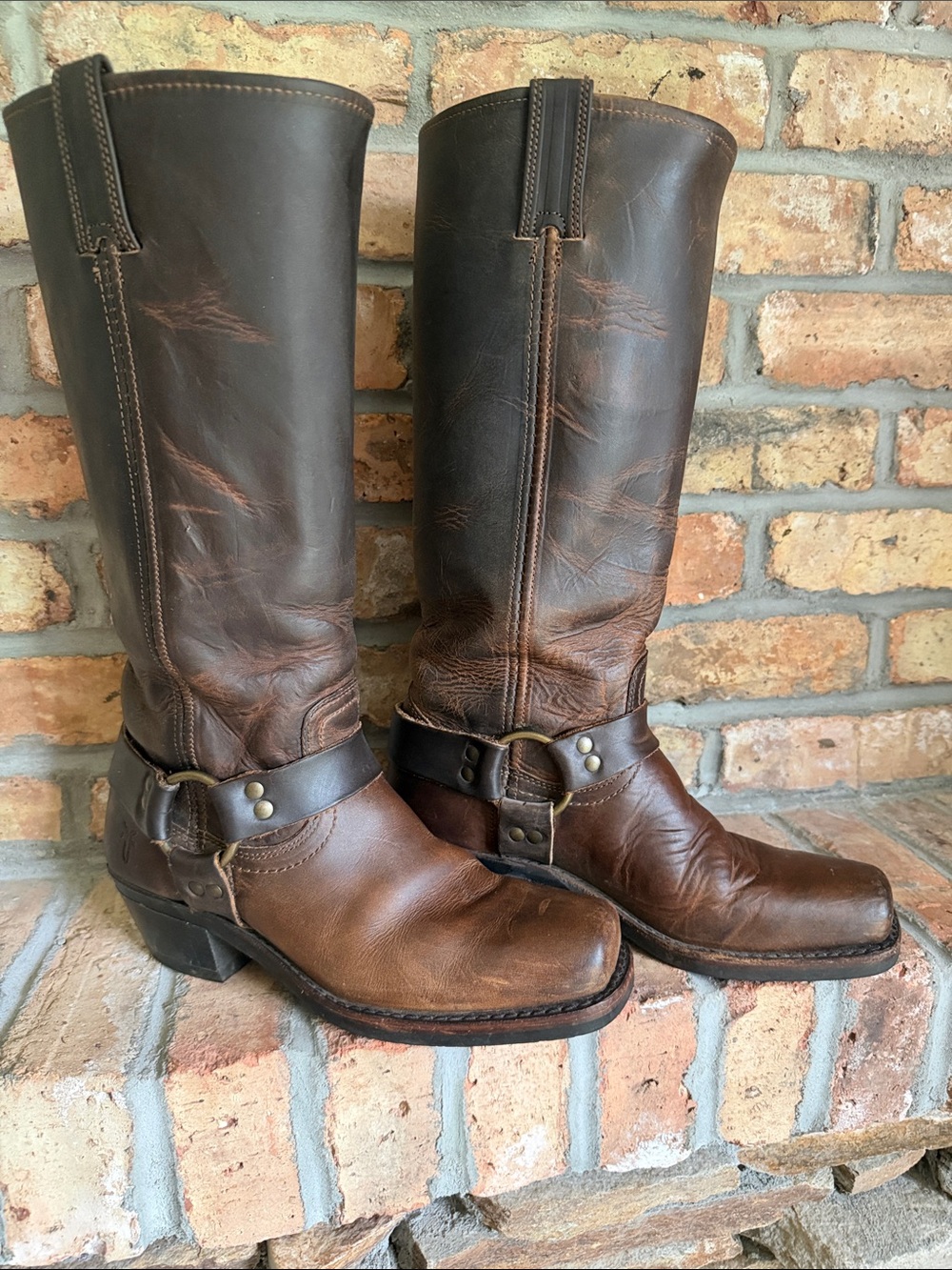 Frye Harness Boots